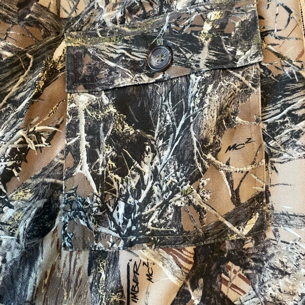 Tree Timber Camouflage Patterned Pants - image 2